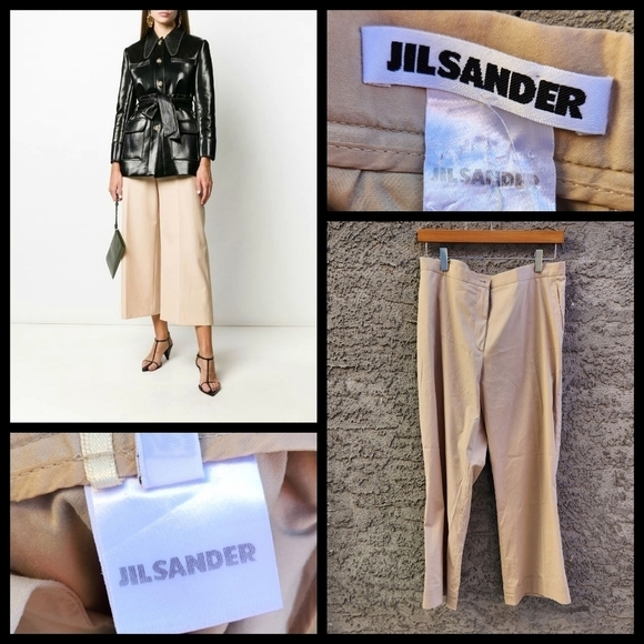 Jil Sander cropped trousers - Picture 1 of 8